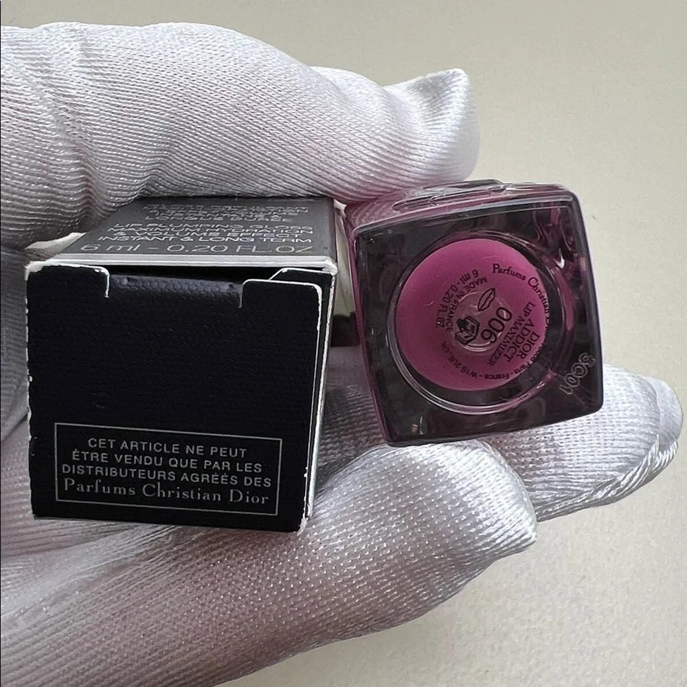 DIOR Lip Addict Lip Maximizer Gloss 006 Berry Lip Gloss NWOT Box $42 Retail